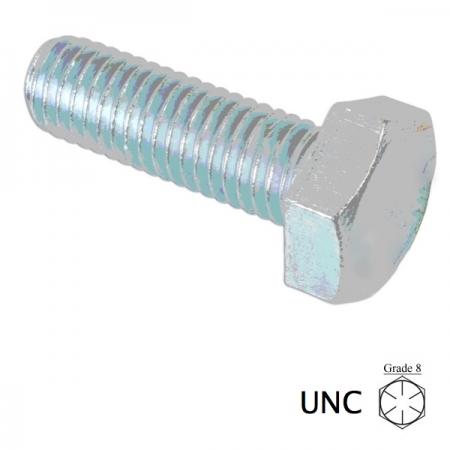 3/8 x 5\" UNC Grade 8